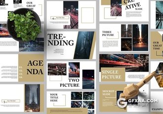 70页时尚流行杂志风格PPT模板 - 顶尖PPT