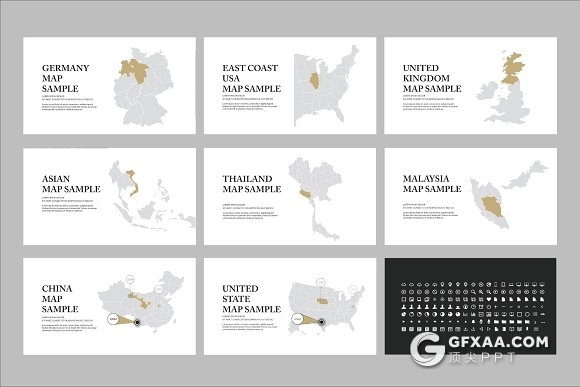 70页时尚流行杂志风格PPT模板 - 顶尖PPT