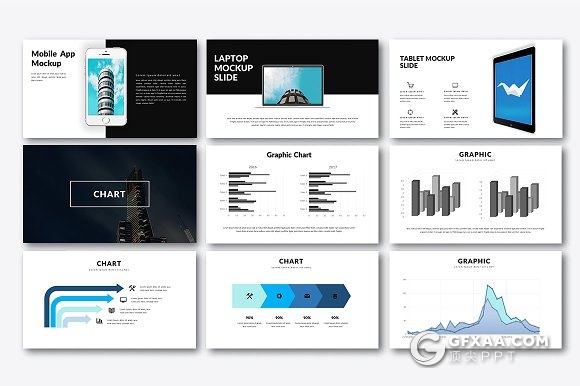 40页简约商务风格PPT模板 - 顶尖PPT