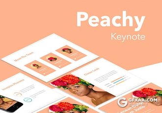 20页粉色风格keynote模板4:3规格 - 顶尖PPT