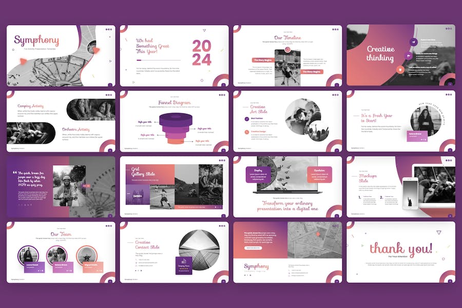 交响乐演奏现场音乐活动策划PPT模板 - 顶尖PPT