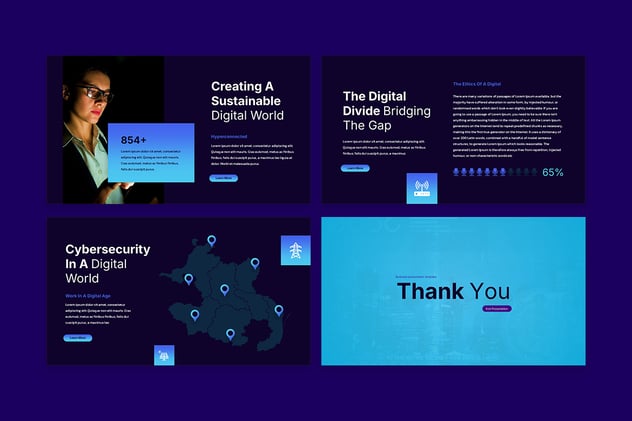 数字营销技术keynote模板 - 顶尖PPT