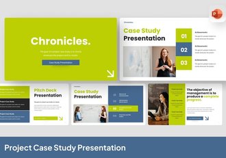 项目个案研究PPT模板 - 顶尖PPT