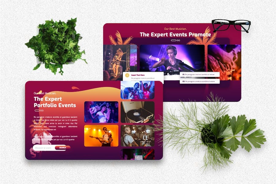 音乐活动策划推广营销方案Keynote模板 - 顶尖PPT