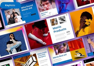 商务企业品牌创意推介合作运营展示方案Keynote模板 - 顶尖PPT