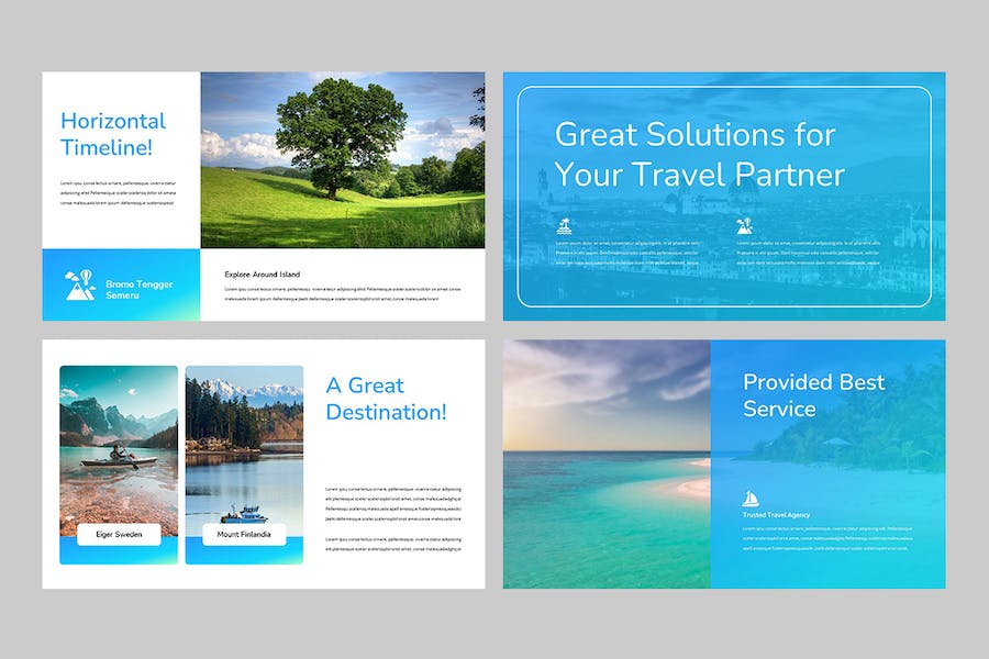 旅游商务讲述推介方案Keynote模板 - 顶尖PPT