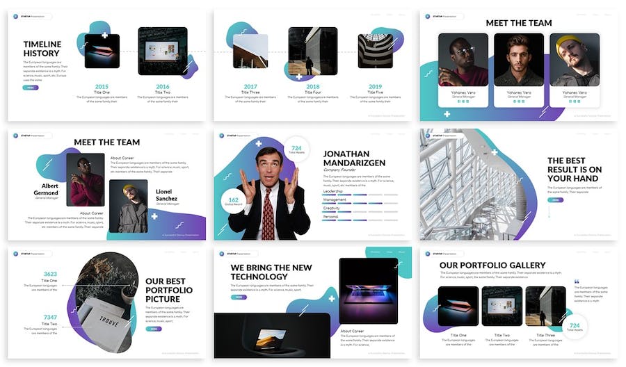 创业融资路演商业计划PPT模板 - 顶尖PPT