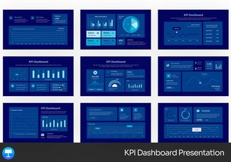 KPI业绩指标监测系统Keynote模板 - 顶尖PPT