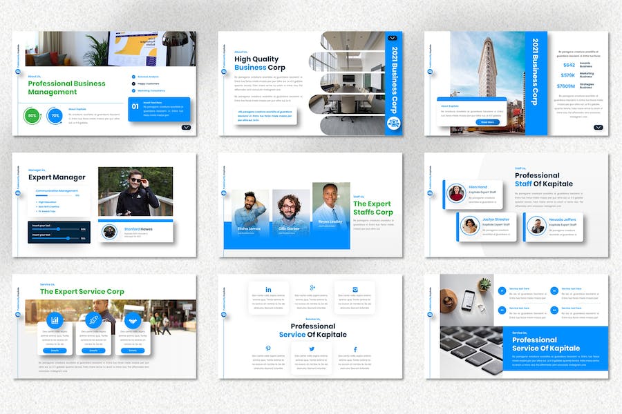 公司团队宣传介绍keynote模板 - 顶尖PPT