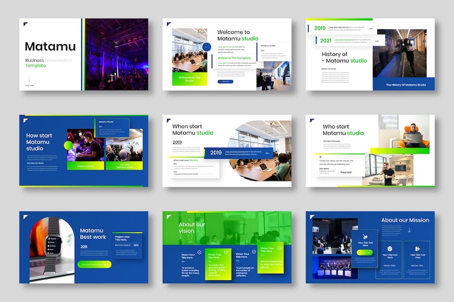 企业介绍商务合作项目推广keynote模板 - 顶尖PPT