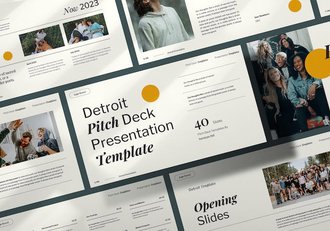 品牌宣传服务介绍展示PPT模板 - 顶尖PPT