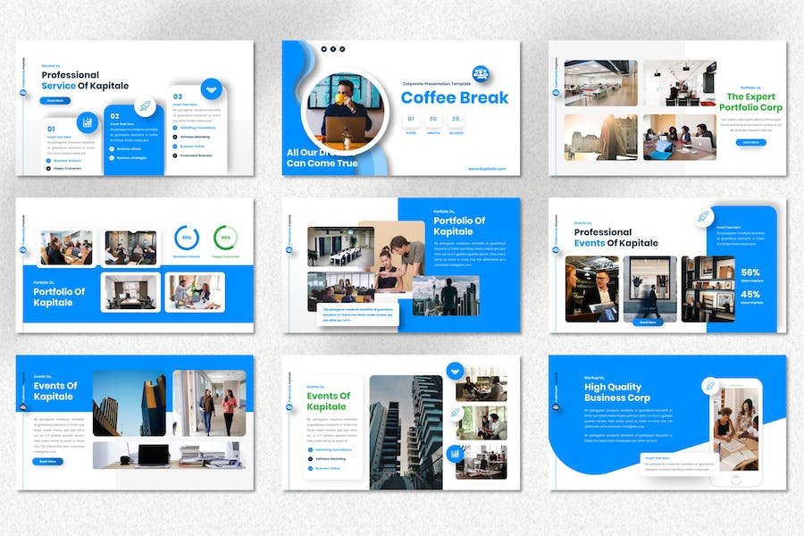 公司团队宣传介绍keynote模板 - 顶尖PPT