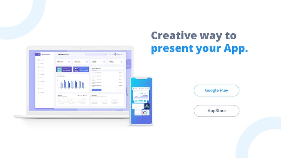 APP开发宣传展示应用程序使用量分析统计PPT模板 - 顶尖PPT