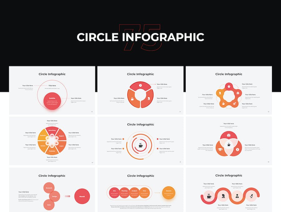PPT动画图形大合集 - 顶尖PPT