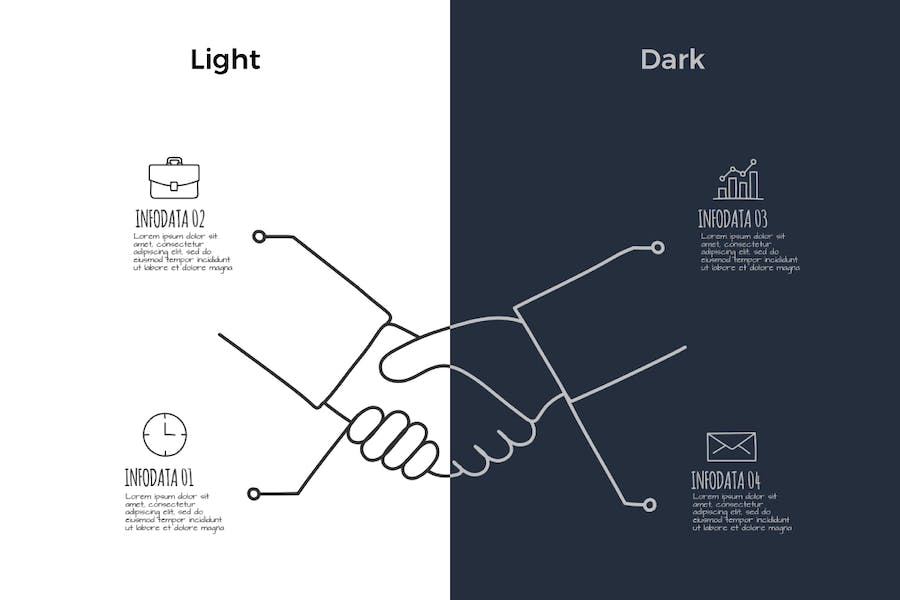 涂鸦动画信息图形图表讲述展示管理PPT模板 - 顶尖PPT