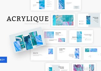 简约风格标题图片展示keynote模板 - 顶尖PPT