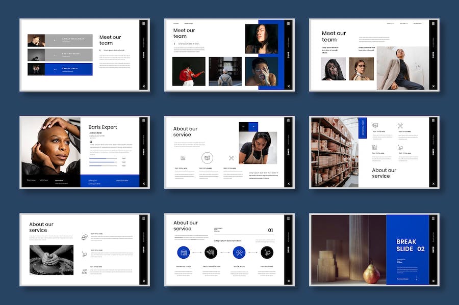 商务项目展示工作方案汇报Keynote模板 - 顶尖PPT