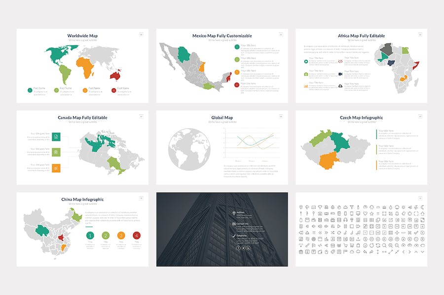 多色彩商业计划企业合作营销策划多用途keynote模板 - 顶尖PPT