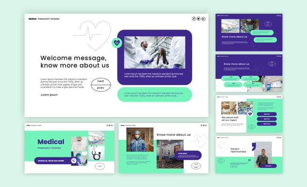 医疗护理培训学术演讲PPT模板 - 顶尖PPT