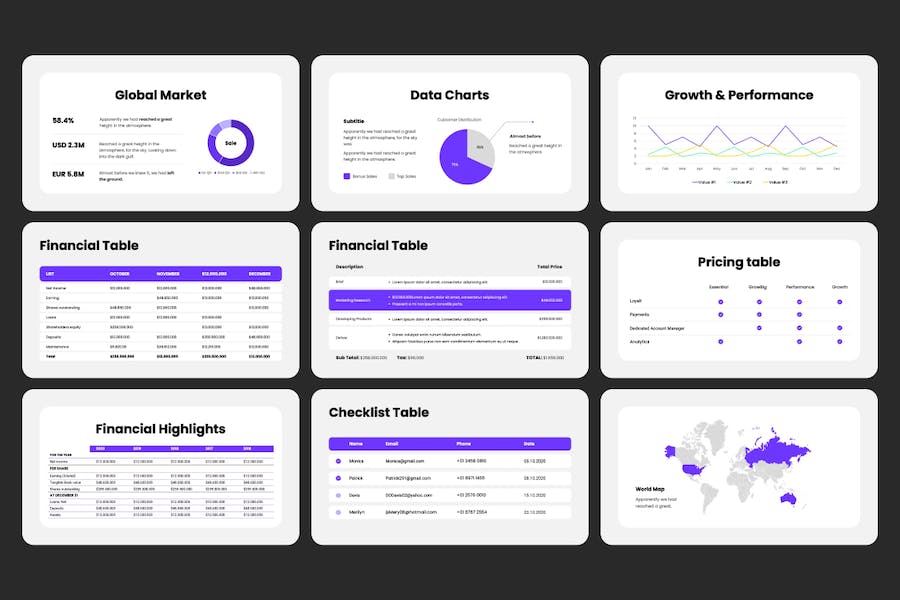 200页国外大型商务PPT模板 - 顶尖PPT