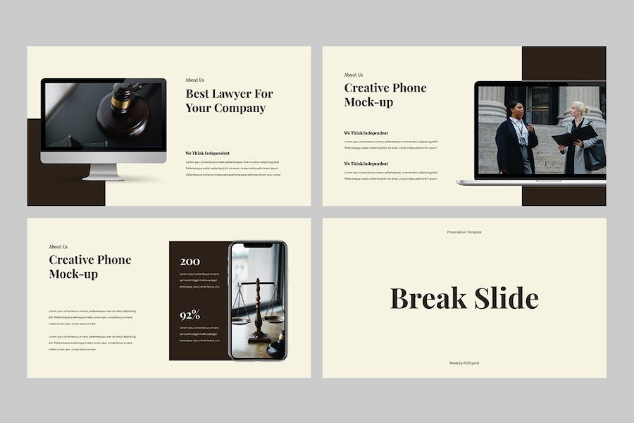 律师工作汇报法律案例分析律所介绍keynote模板 - 顶尖PPT