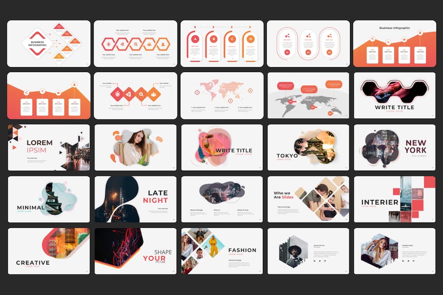 PPT动画图形大合集 - 顶尖PPT