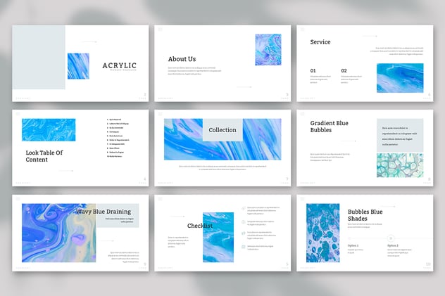 简约风格标题图片展示keynote模板 - 顶尖PPT