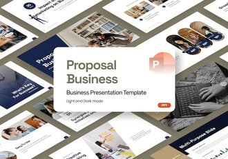 商务计划书企业融资建议书商业国外PPT模板 - 顶尖PPT