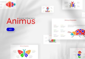 动画信息图形可视化展示Keynote模板 - 顶尖PPT