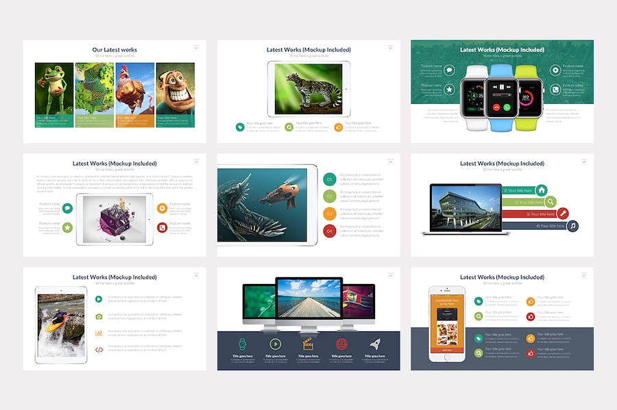 多色彩商业计划企业合作营销策划多用途keynote模板 - 顶尖PPT