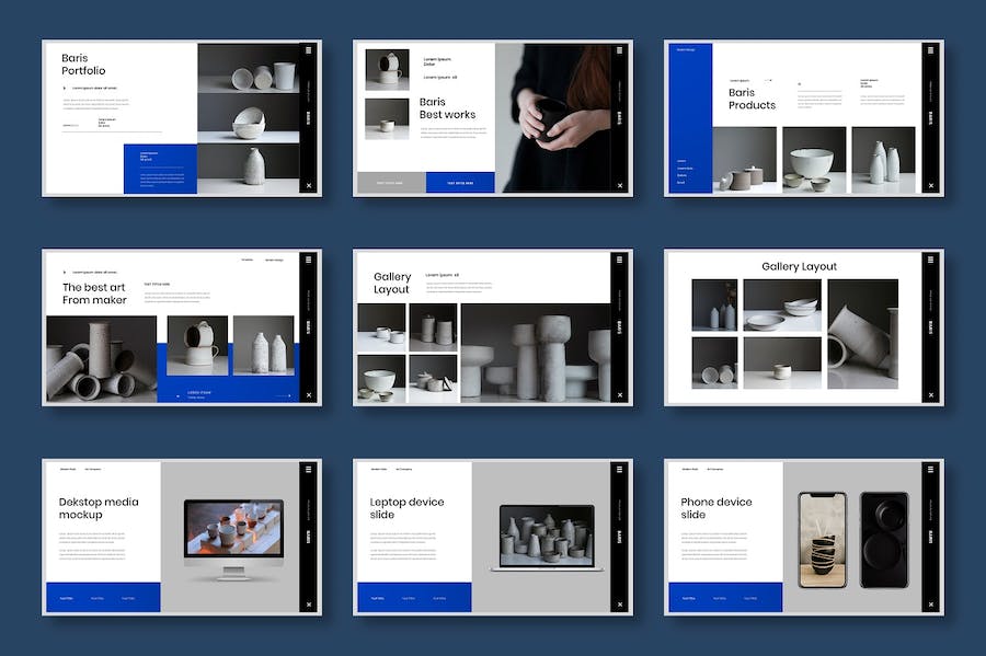 商务项目展示工作方案汇报Keynote模板 - 顶尖PPT