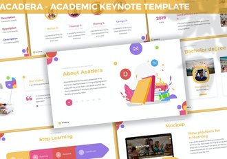 学院学术主题演讲Keynote模板 - 顶尖PPT