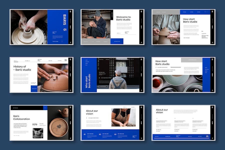 商务项目展示工作方案汇报Keynote模板 - 顶尖PPT