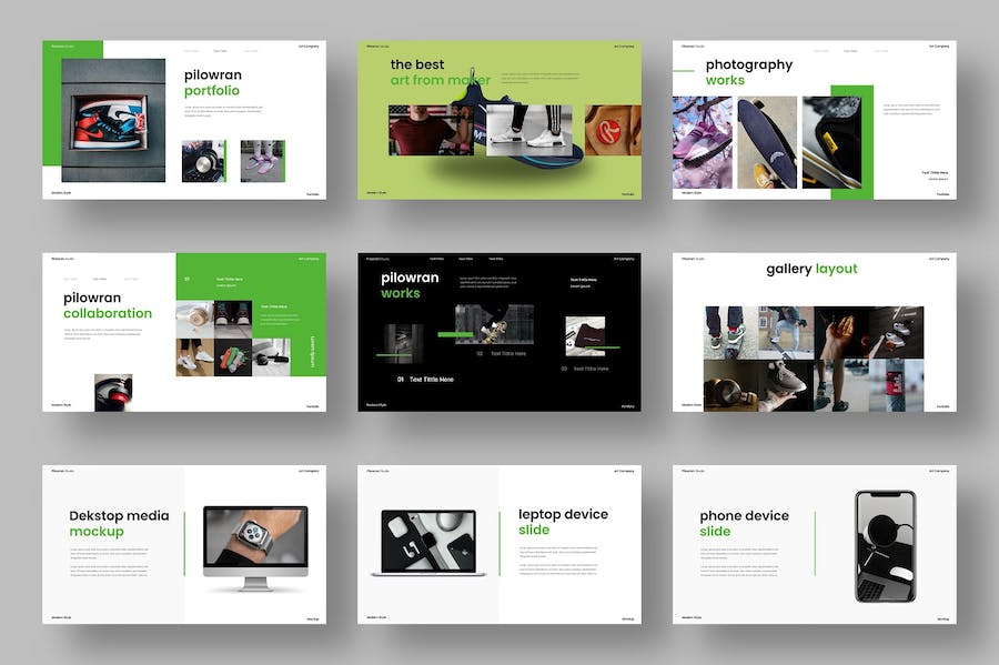 业务合作项目投资商业商务风格keynote模板 - 顶尖PPT