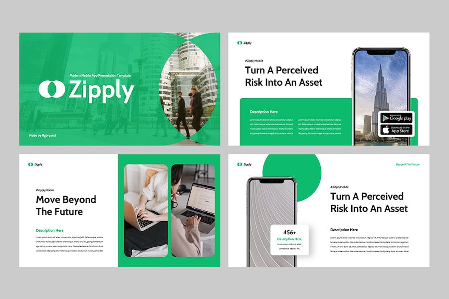 移动应用开发讲述展示技术方案实现Keynote模板 - 顶尖PPT