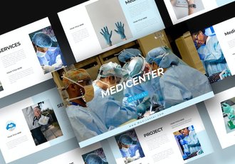 医疗医学诊疗讲述展示Keynote模板 - 顶尖PPT