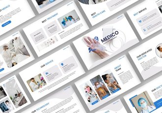 医学学术报告医疗机构展示介绍keynote模板 - 顶尖PPT