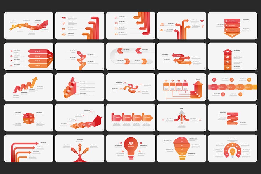 PPT动画图形大合集 - 顶尖PPT