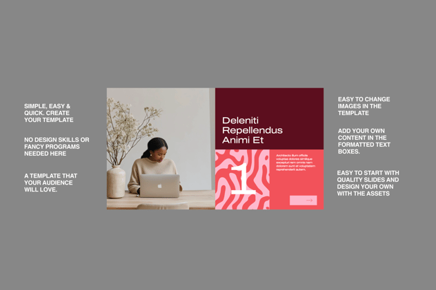 涂鸦-风格极简商务办公keynote模板 - 顶尖PPT