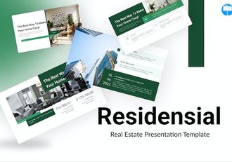 房地产介绍宣传室内设计展示通用keynote模板 - 顶尖PPT