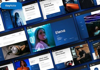 国外高级感keynote模板 - 顶尖PPT