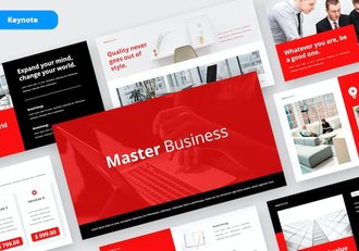 商务通用风格Keynote模板 - 顶尖PPT
