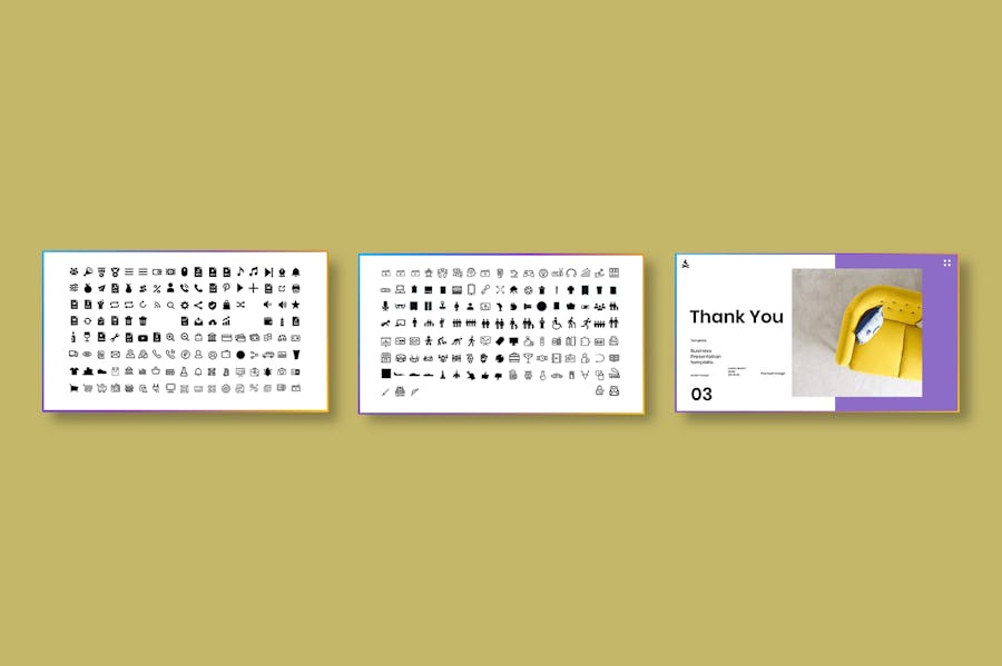 创意公司作品展示商务商业keynote目标 - 顶尖PPT