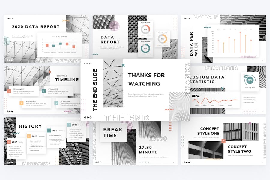 国外商务通用创意PPT模板 - 顶尖PPT