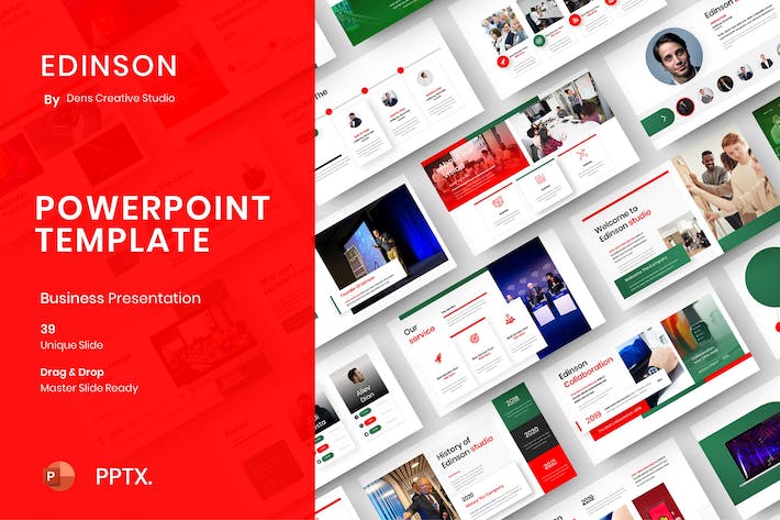 国外商务商业年终工作总结计划企业介绍PPT模板 - 顶尖PPT