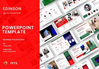 国外商务商业年终工作总结计划企业介绍PPT模板 - 顶尖PPT