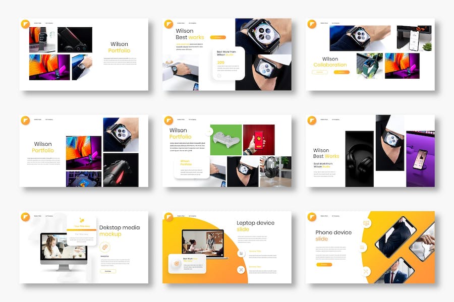 橙黄色大气企业合作商业计划战略合作年计划总结多用途商务PPT模板 - 顶尖PPT