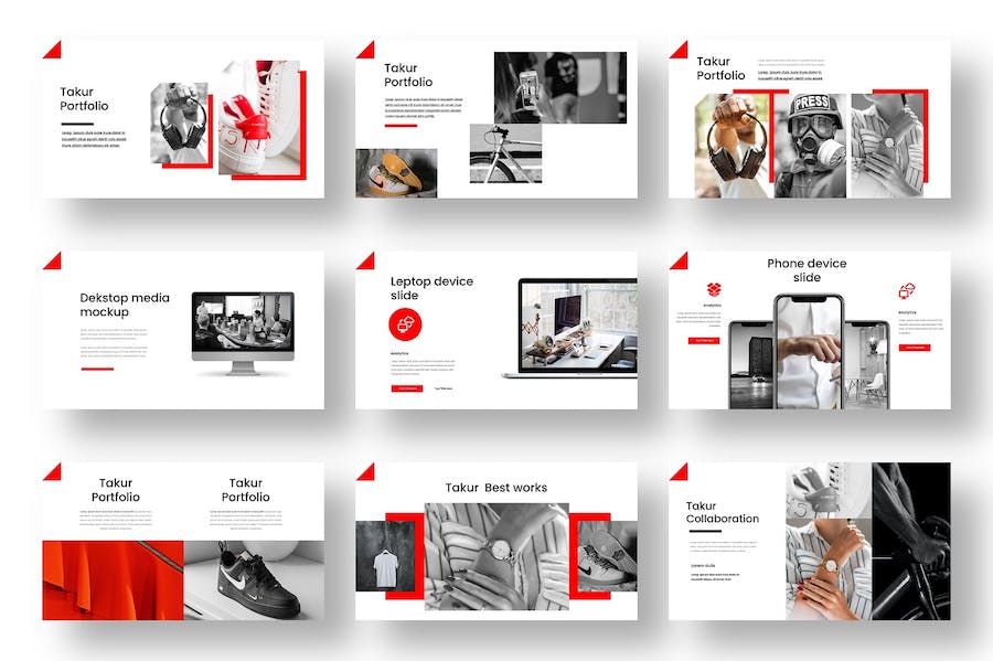 时尚商务企业营销推广PPT模板 - 顶尖PPT