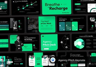 代理融资路演商业计划Keynote模板 - 顶尖PPT