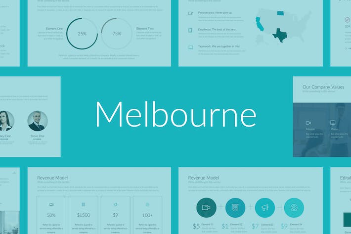 简约大气商业计划企业合作年计划总结通用keynote模板 - 顶尖PPT